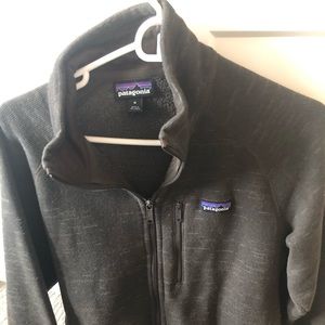 Patagonia zip up, sweatshirt